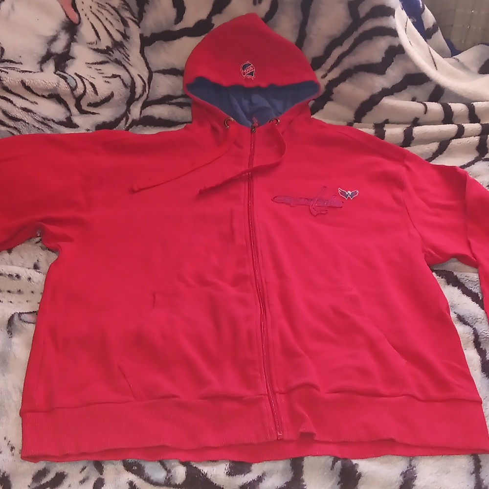 NHL Washington Capitals Hoodie (zip up)